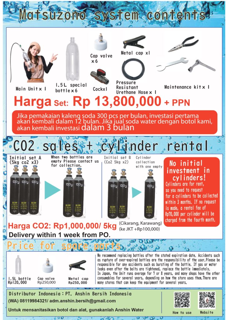 Soda maker hemat/soda water hemat