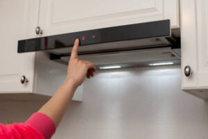 Cleaning ventilation fan, cuci rangehood